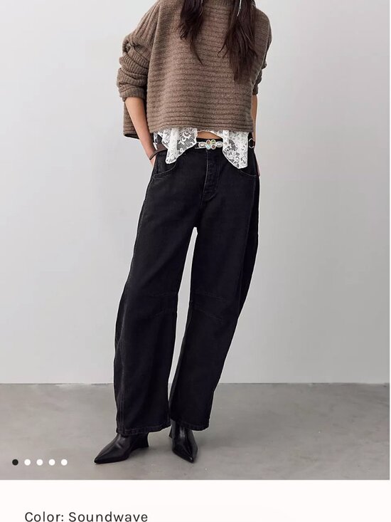 Free People Denim - Free People Barrel Jeans, size 31